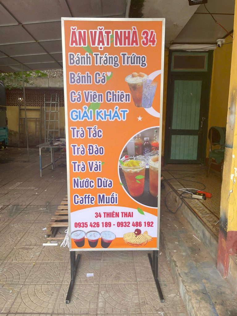 HỘP ĐÈN IN UV BẶT KHÔNG GÂN 2 MẶT